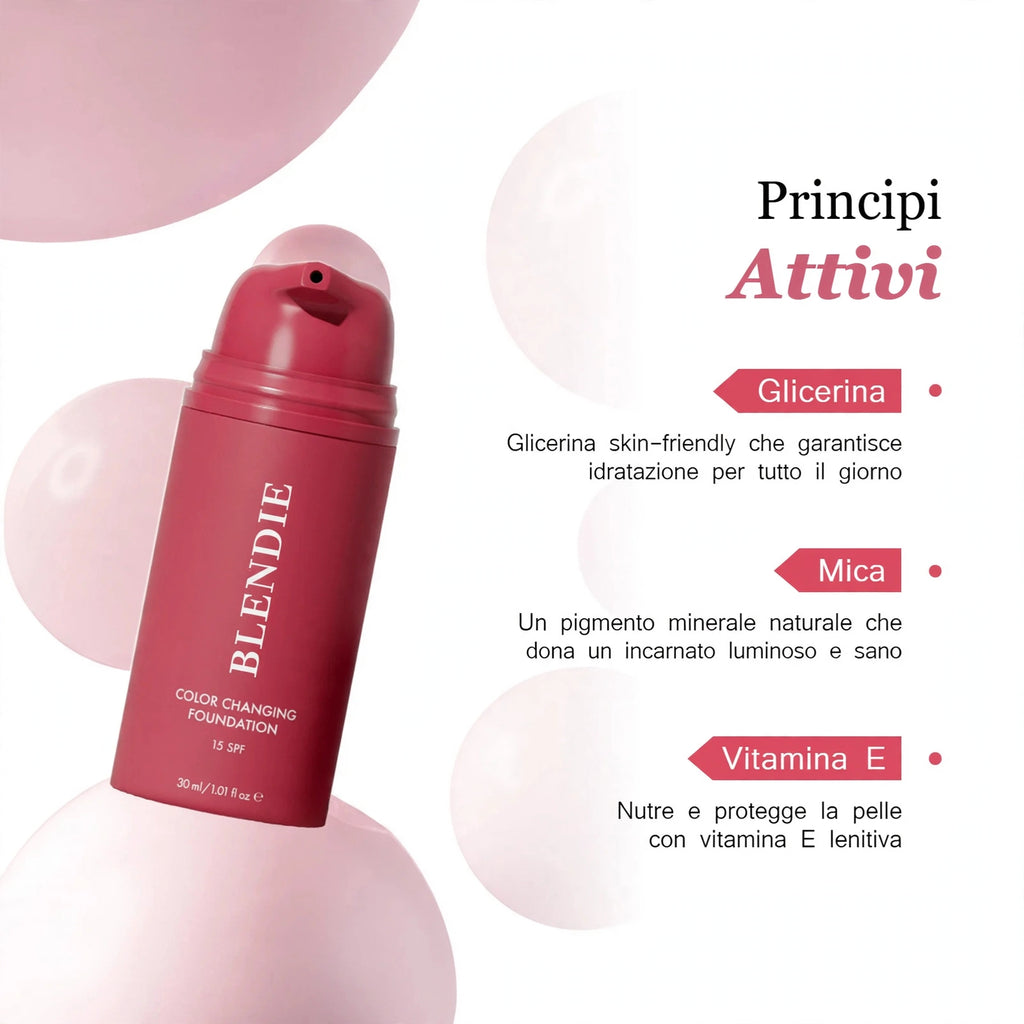 Blendie – Fondotinta Color Changing SPF 15