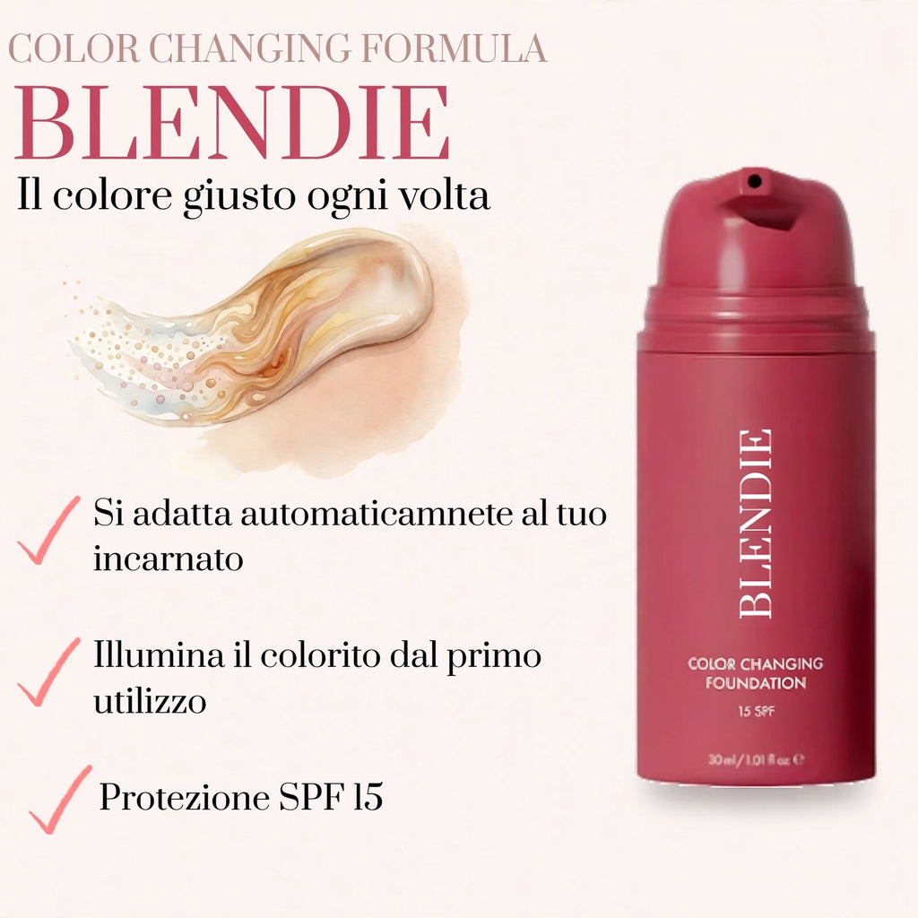 Blendie – Fondotinta Color Changing SPF 15
